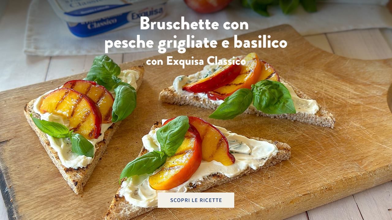 Ricette con fresco cremoso Exquisa